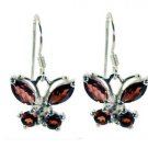 Riyo Garnet Solid Silver Jewellery Gemstone L 1in Segar-26089