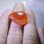 Red onyx loose Stone 1 Pieces 19 x 24 mm Pear Red cabochon Gemstone