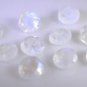 Rainbow Moonstone loose Stone 1 Pieces 7 x 7 mm Oval Multi faceted Gemstone
