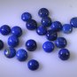 Lapis Lazuli loose Stone 1 Pieces 7 x 7 mm Round Blue cabochon Gemstone
