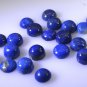 Lapis Lazuli loose Stone 1 Pieces 7 x 7 mm Round Blue cabochon Gemstone