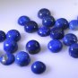 Lapis Lazuli loose Stone 1 Pieces 7 x 7 mm Round Blue cabochon Gemstone