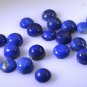 Lapis Lazuli loose Stone 1 Pieces 7 x 7 mm Round Blue cabochon Gemstone