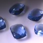 synthetic cubic zirconia Tanzanite cz loose Stone 1 Pieces 12 x 16 mm Emerald cu