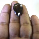 Smoky Quartz loose Stone 1 Pieces 17 x 25 mm Pear Brown faceted Gemstone