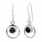 Riyo Garnet Silver Jewelry Findings Wholesale Gems L 1in Segar-26014