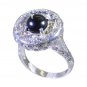 easy Silver Fashion For Her Jewellery Gemstone Ring SRTMP7-22
