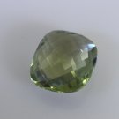 Green amethyst loose Stone 1 Pieces 14 x 16 mm Princess Green faceted Gemstone