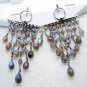 Riyo Labradorite Unique Handmade Silver Fashion Earrings L 3in Selab-42008