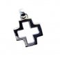 Riyo Plain Womens Silver Jewellery Leaf And Tree Pendant L 1in Sppla-120012