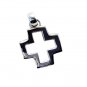 Riyo Plain Womens Silver Jewellery Leaf And Tree Pendant L 1in Sppla-120012