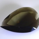 Smoky Quartz loose Stone 1 Pieces 24 x 36 mm Pear Brown faceted Gemstone