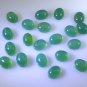 Green onyx loose Stone 1 Pieces 9 x 7 mm Oval Green cabochon Gemstone