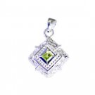 Riyo Peridot Wholesale 925 Silver Ethnic Pendant L 1in Spper-58063