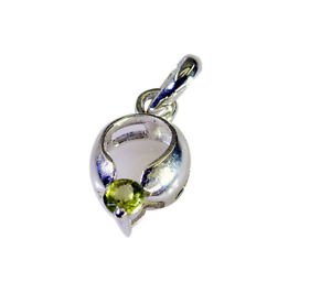 Riyo Peridot So Silver Jewellery Graduated Pendant L 1in Spper-58034