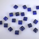 Lapis Lazuli loose Stone 1 Pieces 6 x 6 mm Princess Blue cabochon Gemstone