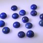 Lapis Lazuli loose Stone 1 Pieces 8 x 8 mm Round Blue cabochon Gemstone