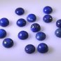 Lapis Lazuli loose Stone 1 Pieces 8 x 8 mm Round Blue cabochon Gemstone