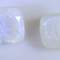 Rainbow Moonstone loose Stone 1 Pieces 10 x 12 mm Princess Multi faceted Gemston