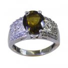 foxystar Silver Fashion Women Jewelry Gems Ring SRTMP7-51