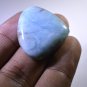 Larimar loose Stone 1 Pieces 28 x 31 mm Trillion Sky Blue cabochon Gemstone