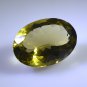 lemon Quartz loose Stone 1 Pieces 17 x 23 mm Oval Yellow faceted Gemstone