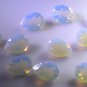 synthetic cubic zirconia Fire opal cz loose Stone 1 Pieces 10 x 14 mm Pear Whit