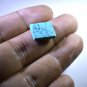 Turquoise  manmade loose Stone 1 Pieces 11 x 14 mm Emerald cut multi cabochon Ge
