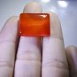 Red onyx loose Stone 1 Pieces 24 x 25 mm Princess Red cabochon Gemstone