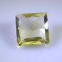 lemon Quartz loose Stone 1 Pieces 16 x 16 mm Princess Yellow faceted Gemstone