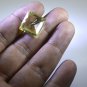 lemon Quartz loose Stone 1 Pieces 16 x 16 mm Princess Yellow faceted Gemstone