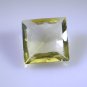 lemon Quartz loose Stone 1 Pieces 16 x 16 mm Princess Yellow faceted Gemstone