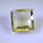 lemon Quartz loose Stone 1 Pieces 16 x 16 mm Princess Yellow faceted Gemstone