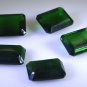 synthetic cubic zirconia Emerald cz loose Stone 1 Pieces 10 x 13 mm Emerald cut