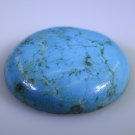 Turquoise loose Stone 1 Pieces 28 x 28 mm Oval multi cabochon Gemstone