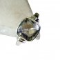 Riyo White Inspirational Silver Jewelry Silver Ring Setting Sz 8