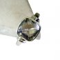 Riyo White Inspirational Silver Jewelry Silver Ring Setting Sz 8