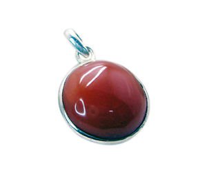 Riyo Red Onyx Silver Jewellery Sets Teardrop Pendant L 1in Spron-66006