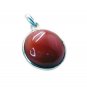 Riyo Red Onyx Silver Jewellery Sets Teardrop Pendant L 1in Spron-66006