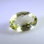 lemon Quartz loose Stone 1 Pieces 16 x 20 mm Oval Yellow faceted Gemstone