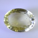 lemon Quartz loose Stone 1 Pieces 19 x 25 mm Oval Yellow faceted Gemstone
