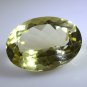 lemon Quartz loose Stone 1 Pieces 18 x 25 mm Oval Yellow faceted Gemstone