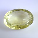 lemon Quartz loose Stone 1 Pieces 18 x 24 mm Oval Yellow faceted Gemstone