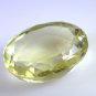 lemon Quartz loose Stone 1 Pieces 18 x 24 mm Oval Yellow faceted Gemstone