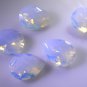 synthetic cubic zirconia Fire opal cz loose Stone 1 Pieces 10 x 14 mm Pear White