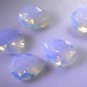 synthetic cubic zirconia Fire opal cz loose Stone 1 Pieces 10 x 14 mm Pear White