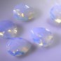 synthetic cubic zirconia Fire opal cz loose Stone 1 Pieces 10 x 14 mm Pear White