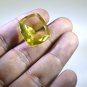 lemon Quartz loose Stone 1 Pieces 19 x 22 mm Princess Yellow faceted Gemstone