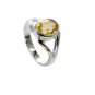 Riyo Citrine Silver Jewellery Shops Vintage Silver Ring Sz 7 Srcit7-14067