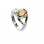 Riyo Citrine Silver Jewellery Shops Vintage Silver Ring Sz 7 Srcit7-14067